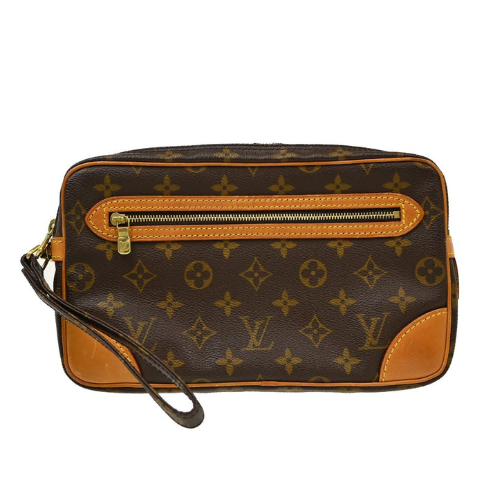 Louis Vuitton Marly Dragonne GM Clutch Bag Purse Vintage