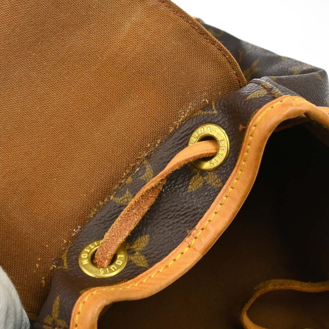 Zaino Louis Vuitton Mini Montsouris Vintage in Tela Monogram