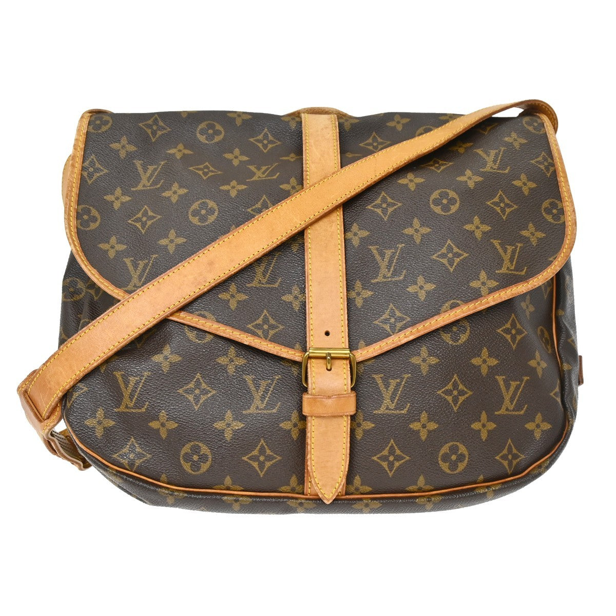 Louis Vuitton Saumur 35 Messenger Shoulder Bag