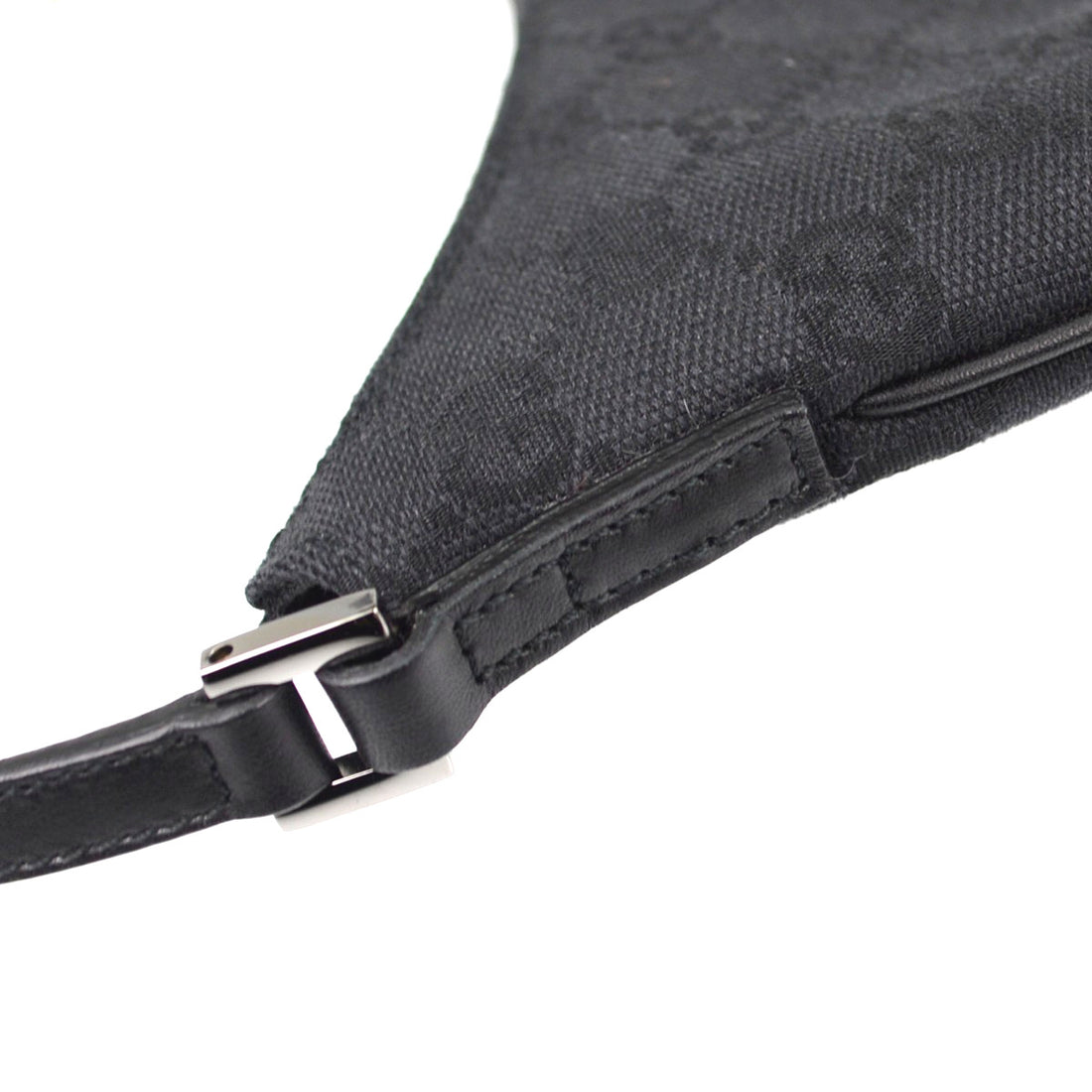 Gucci Black GG Shoulder Bag Vintage