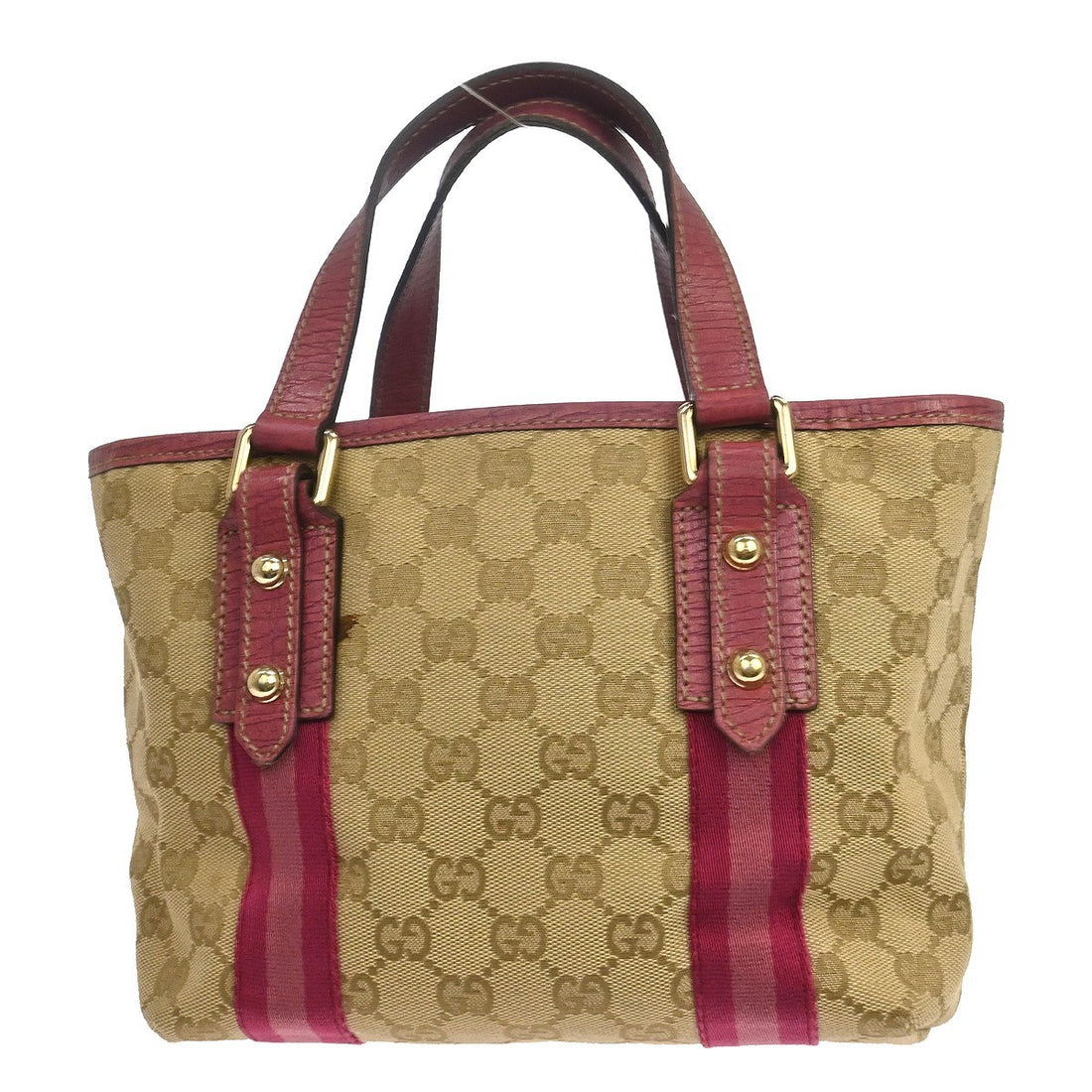 Borsa Gucci GG Tote Vintage in Tela Beige