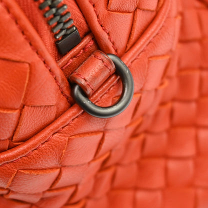 Bottega Veneta Red Intrecciato 2way Mini Handbag Vintage
