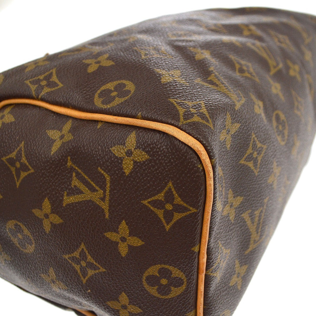 Borsa Louis Vuitton Speedy 25 Vintage in Pelle e Tela Monogram Marrone