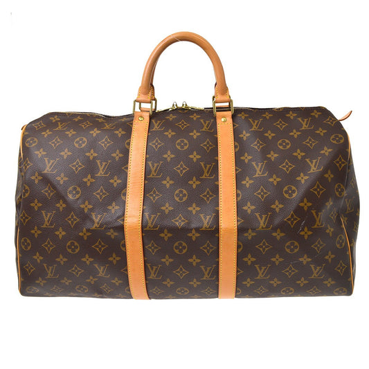 Louis Vuitton Keepall 50 Travel Handbag Monogram Vintage