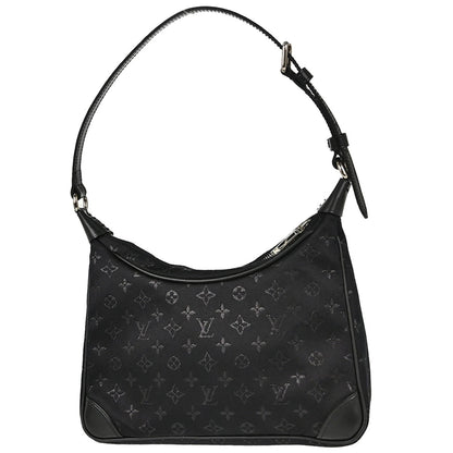 Borsa Louis Vuitton Little Boulogne Vintage in Raso Monogram Nera