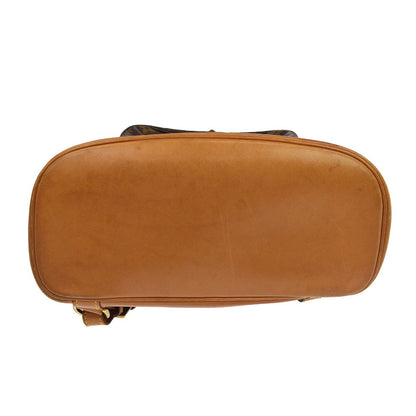 Borsa Louis Vuitton Montsouris MM Vintage in Tela Monogram Marrone