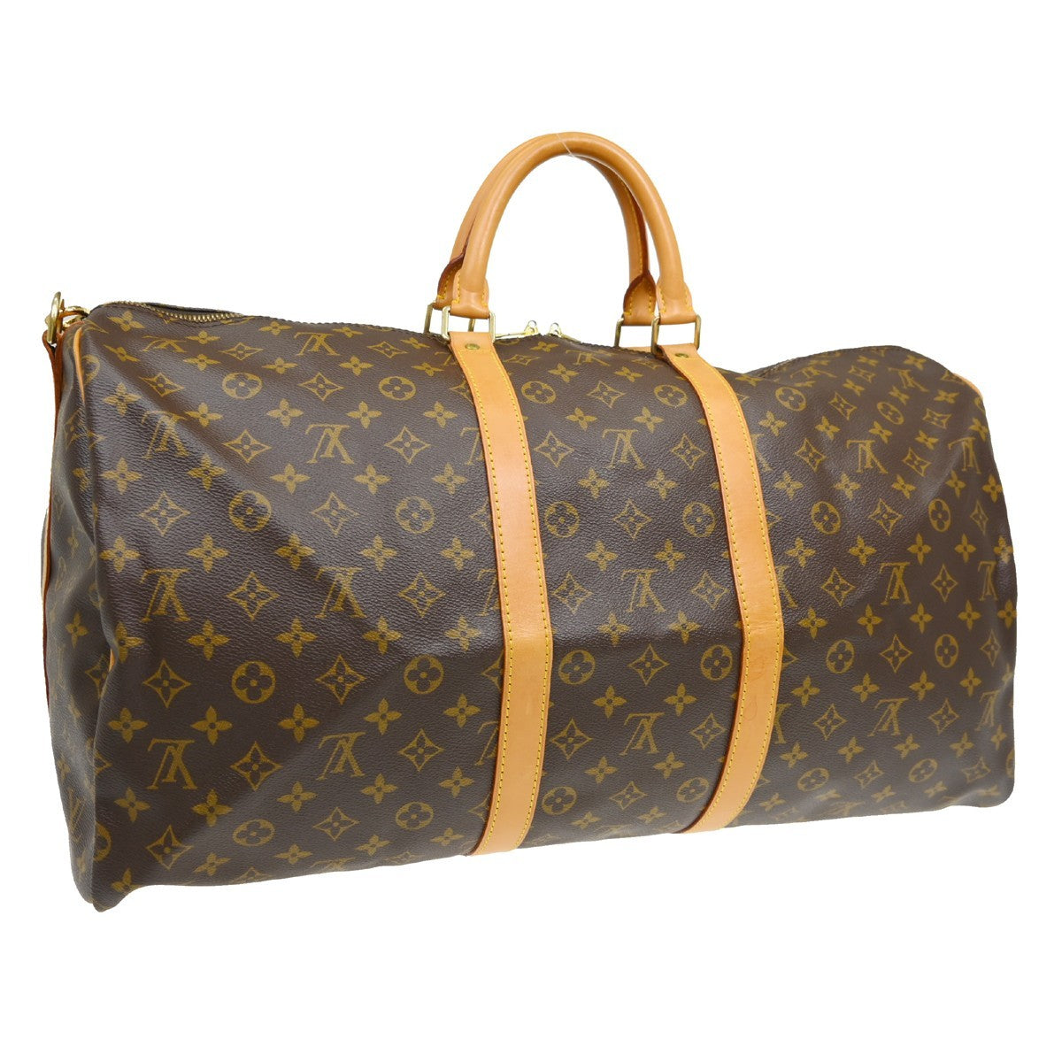 Louis Vuitton Keepall Bandouliere 55 Travel Bag