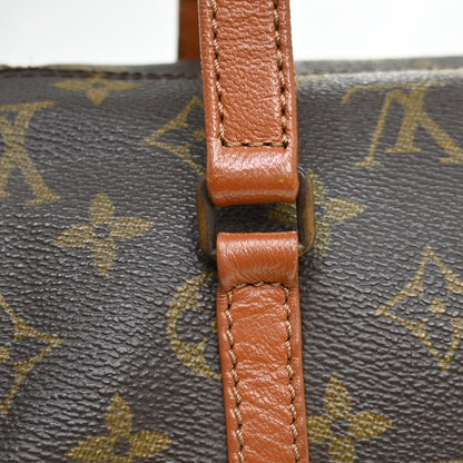 Borsa Louis Vuitton Papillon 30 Vintage in Tela Monogram Marrone