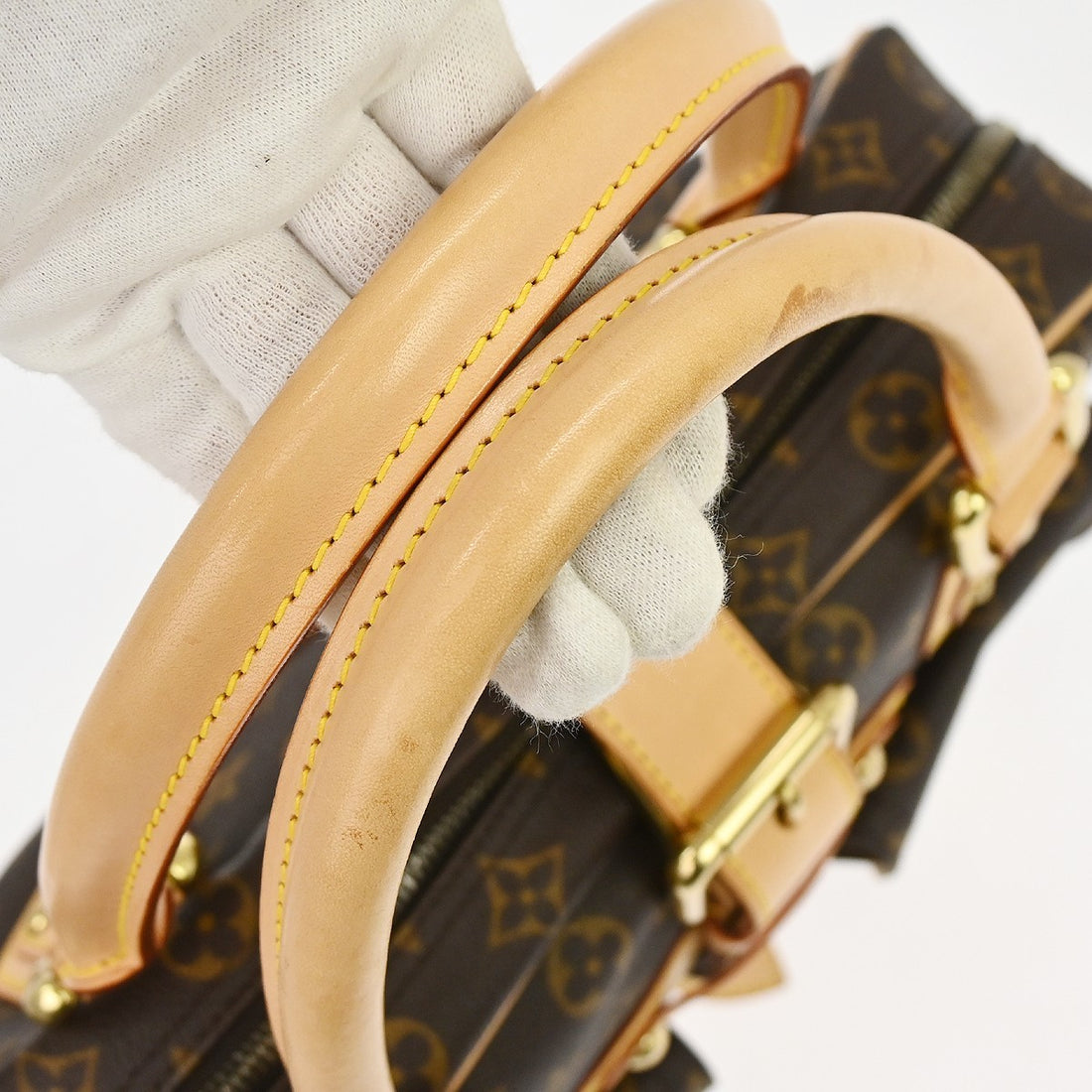 Louis Vuitton Monogram Manhattan GM Handbag Vintage