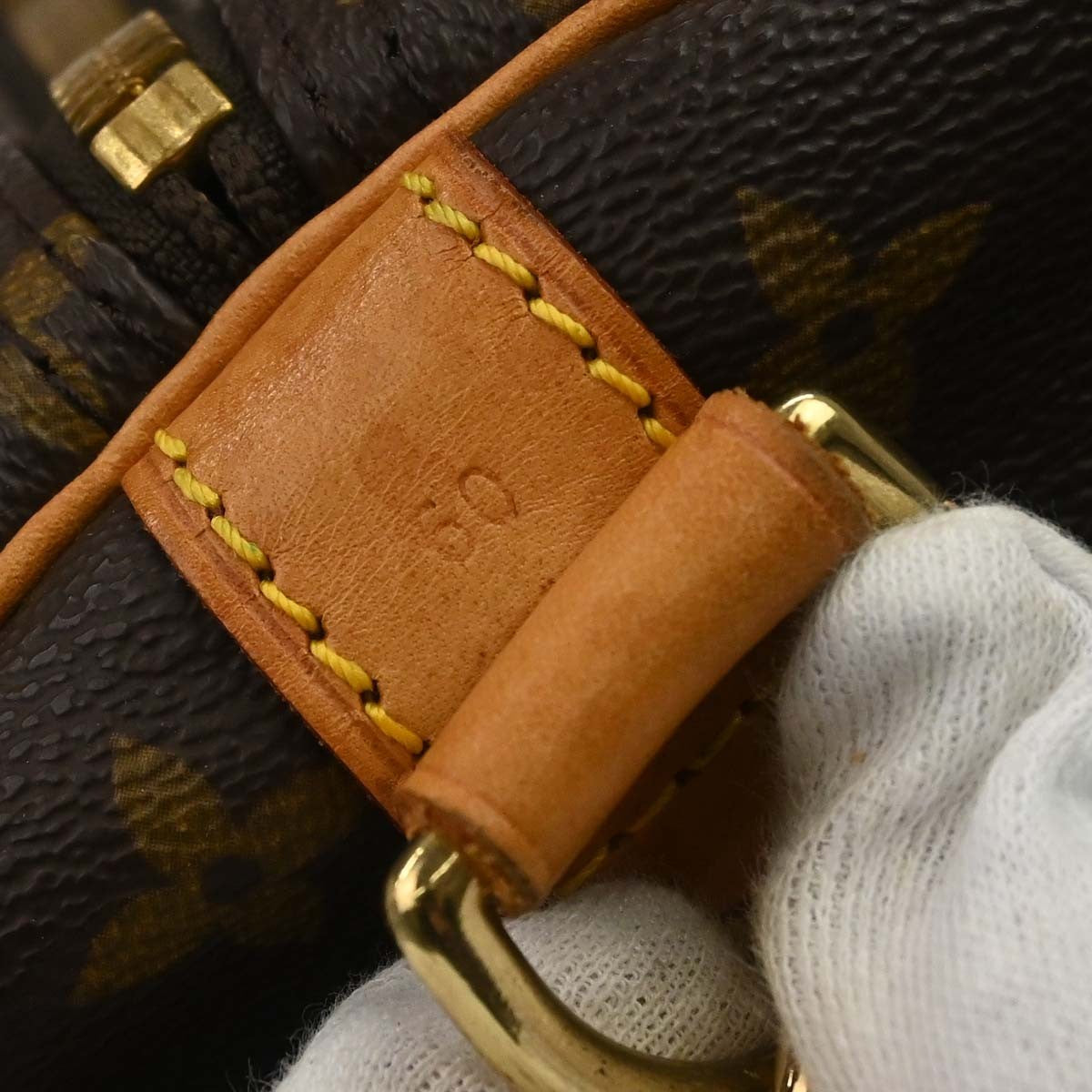Borsa Louis Vuitton Keepall Bandoulière 60 Vintage in Tela Monogram Marrone