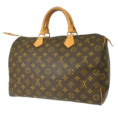 Louis Vuitton Speedy 35 Handbag Purse Monogram