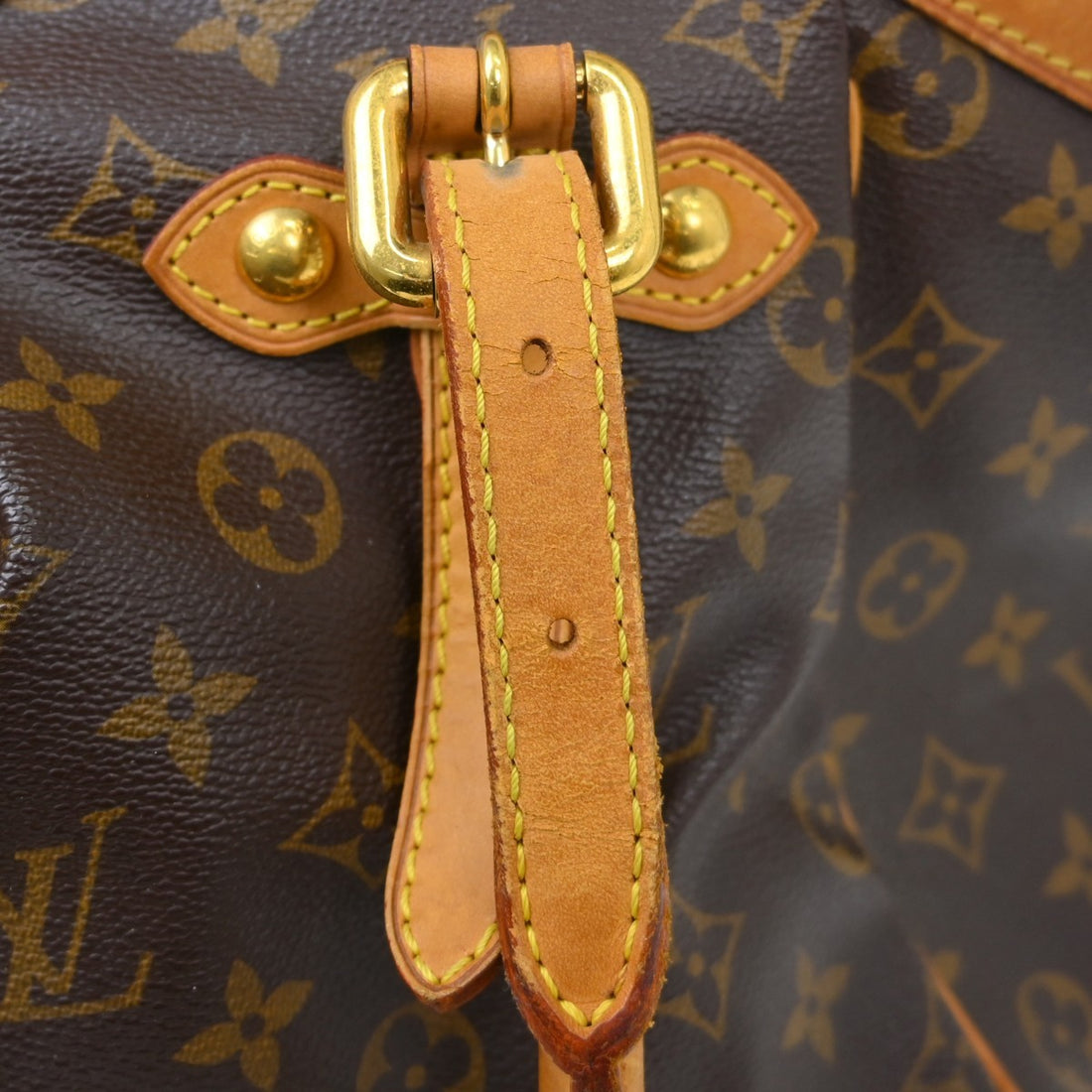 Borsa Louis Vuitton Tivoli GM Vintage in Tela Monogram Marrone