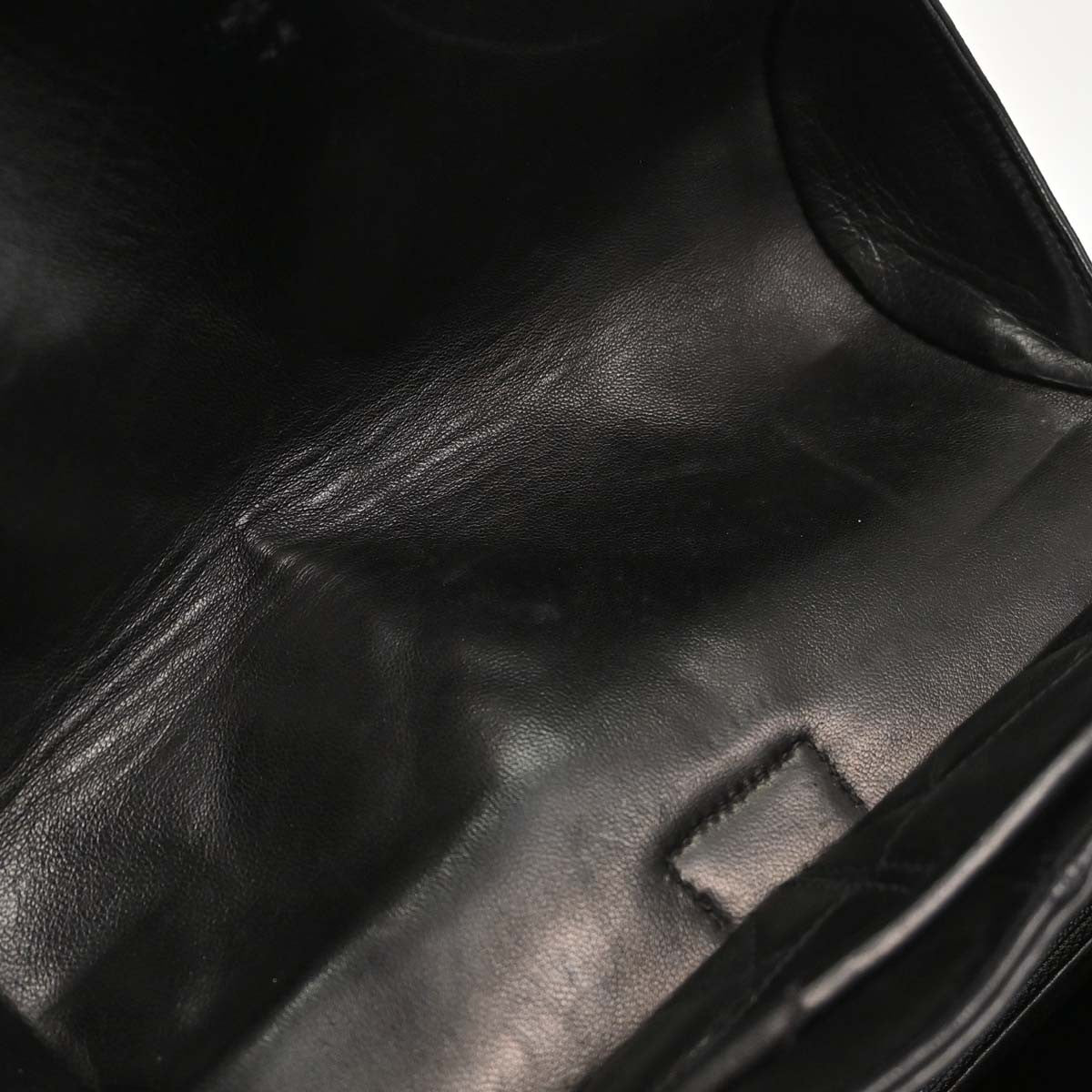 Chanel Circle Lock Backpack Vintage in Pelle di Agnello Nera