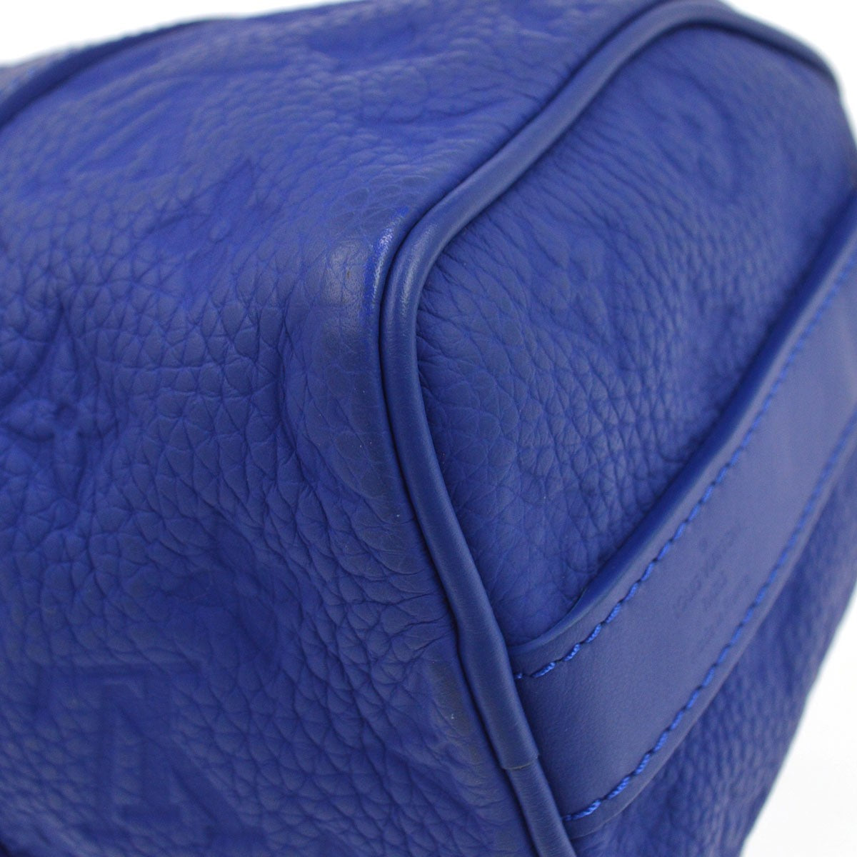 Louis Vuitton Blue Keepall Bandouliere 25 Duffle Bag