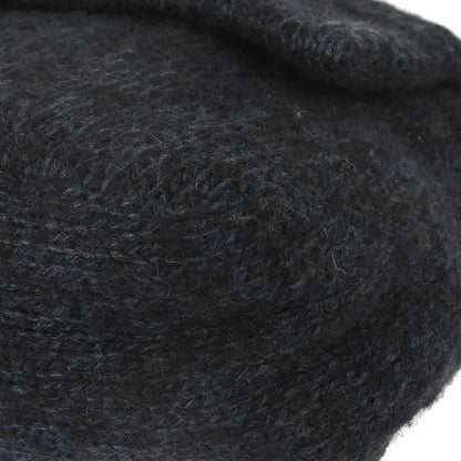 Fendi Black Wool Mamma Baguette Handbag