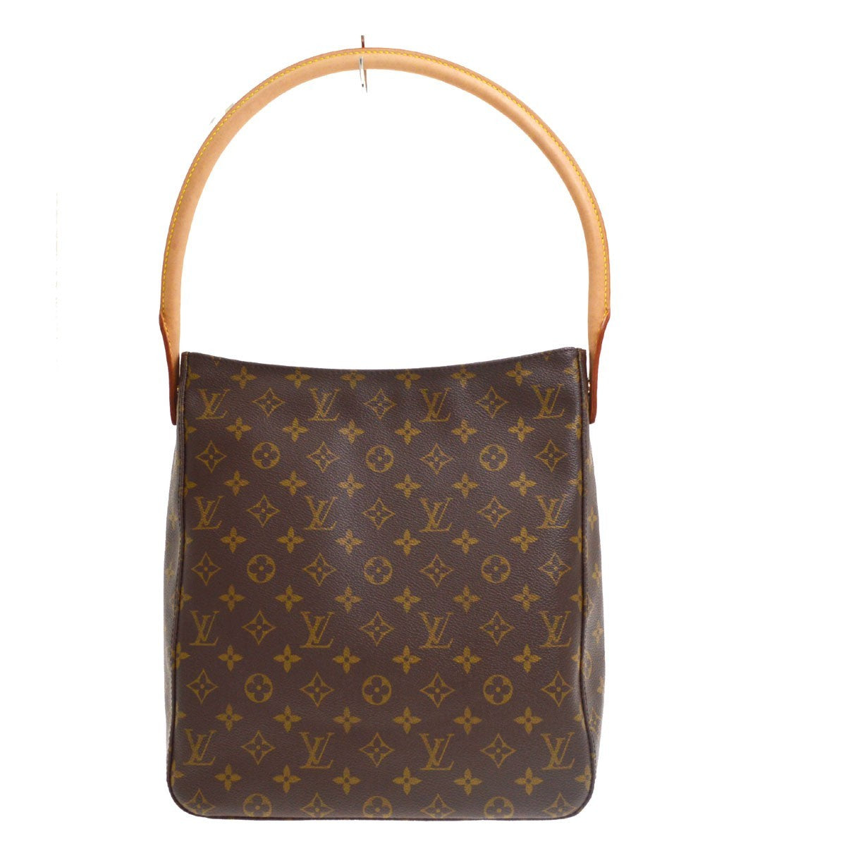 Borsa Louis Vuitton Looping GM Shoulder Bag Monogram Vintage in Monogram Canvas Marrone