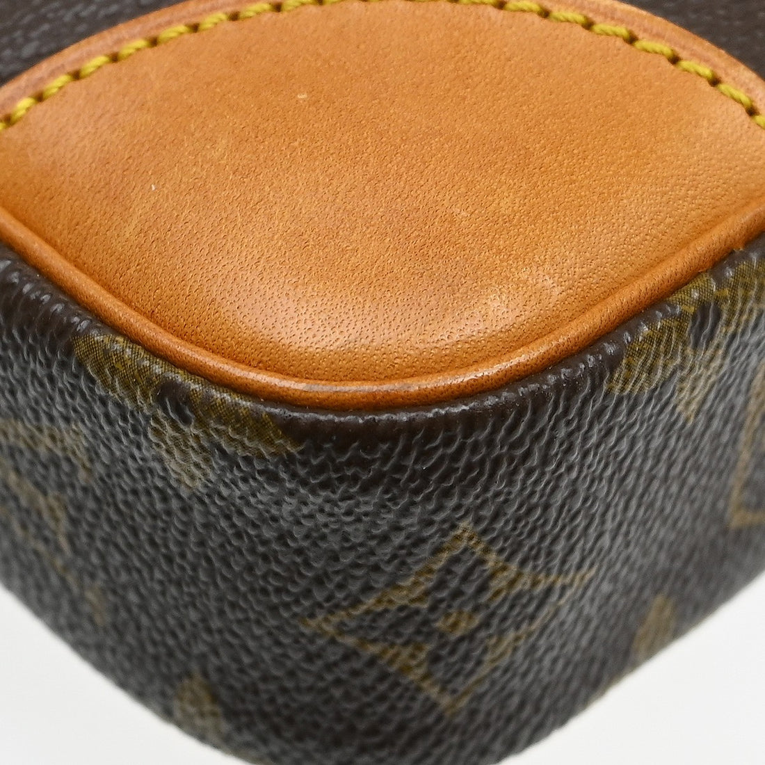 Pochette Louis Vuitton Marly Dragonne GM Vintage in Tela Monogram