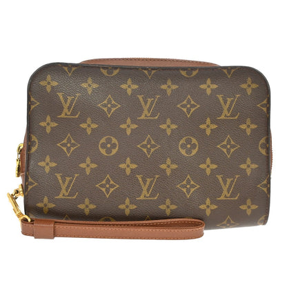 Louis Vuitton Orsay Clutch Handbag Monogram Canvas