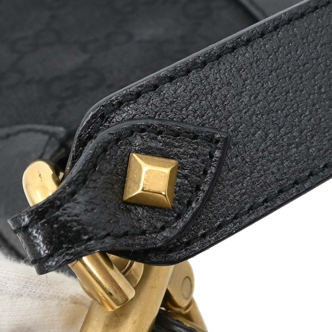 Borsa Gucci GG Jackie Vintage in Tela Nera