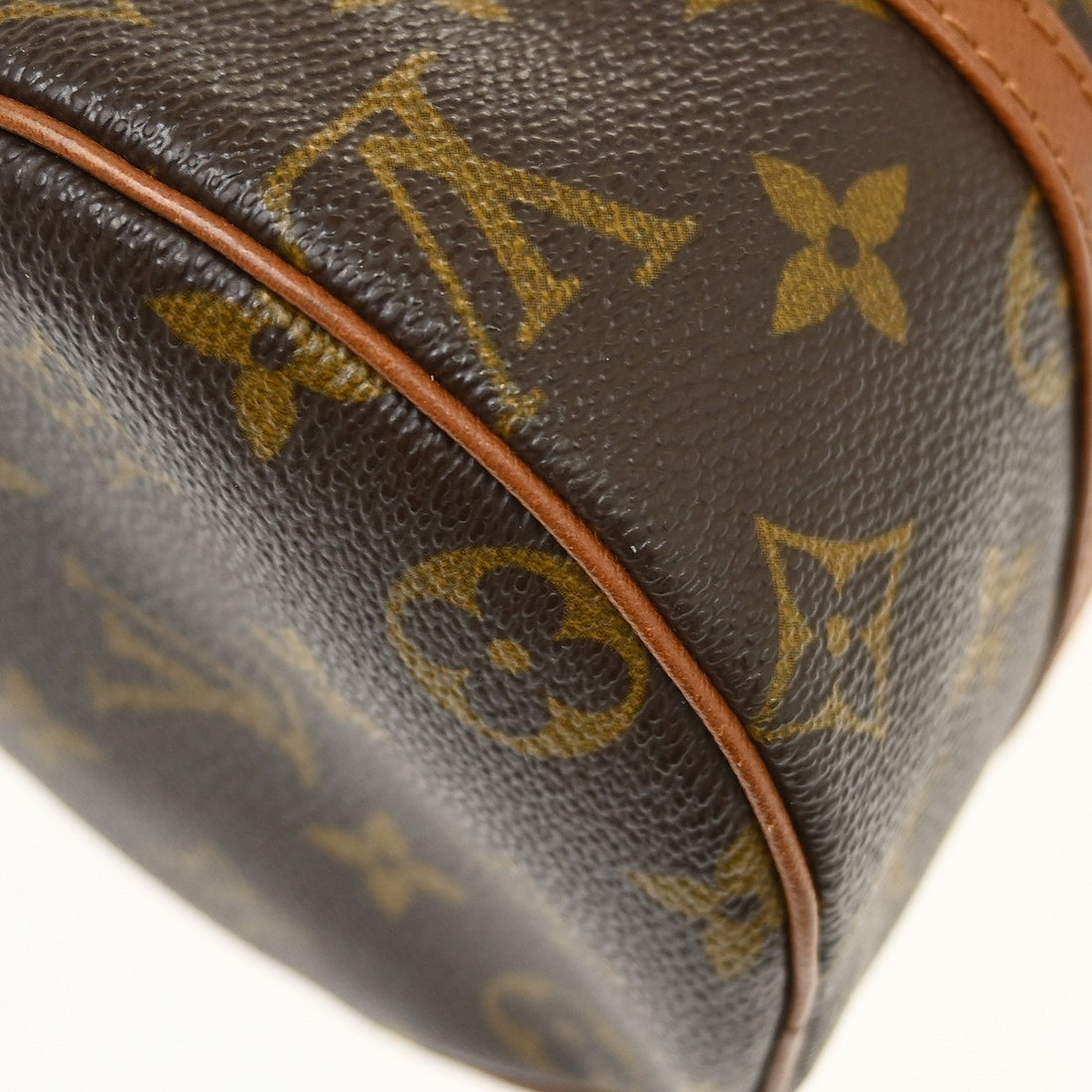 Borsa Louis Vuitton Papillon 26 Handbag Monogram Vintage in Monogram Canvas Marrone