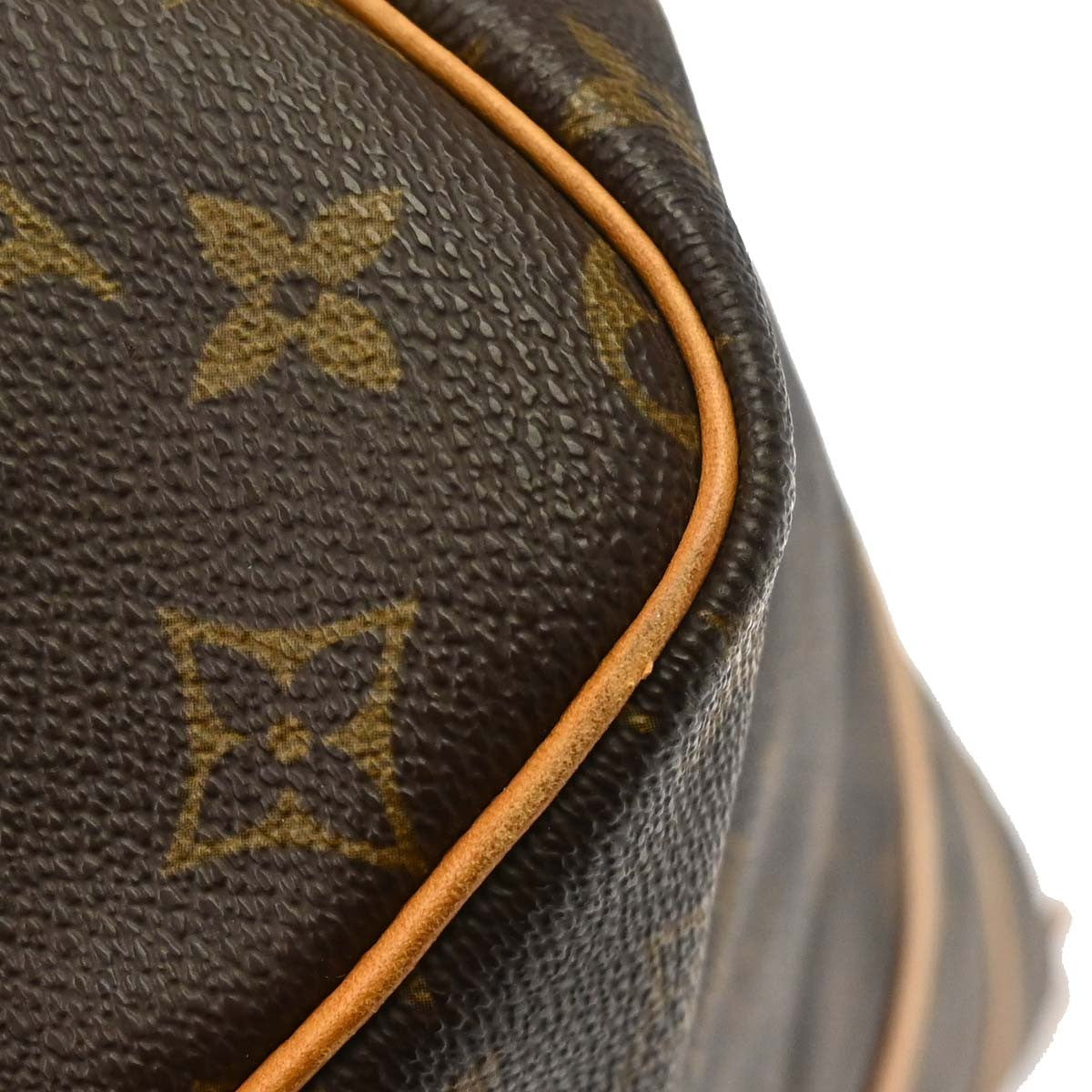 Borsa Louis Vuitton Keepall Bandoulière 60 Vintage in Tela Monogram Marrone