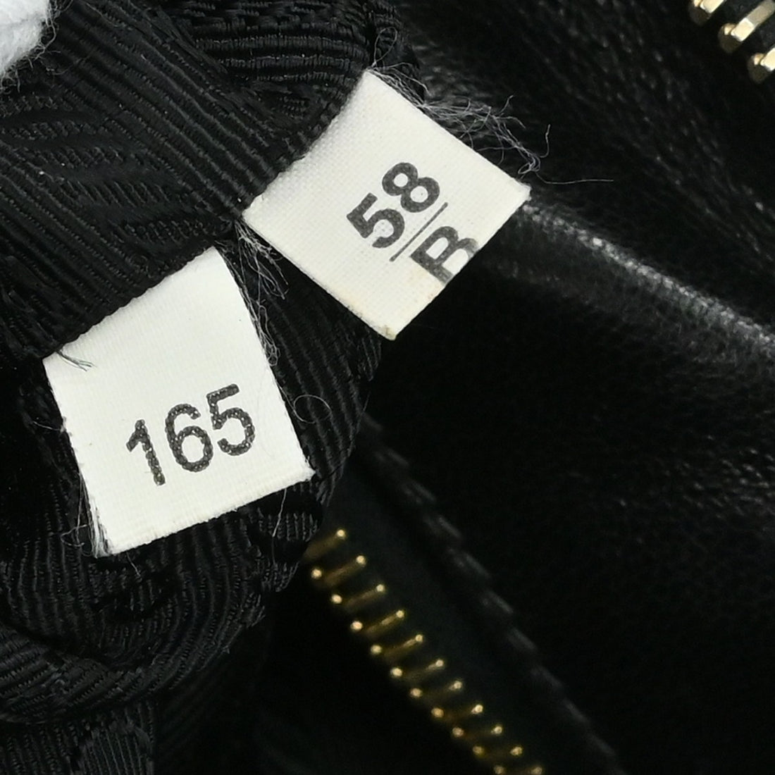 Borsa Prada Tote Vintage in Nylon Nero Arricciato
