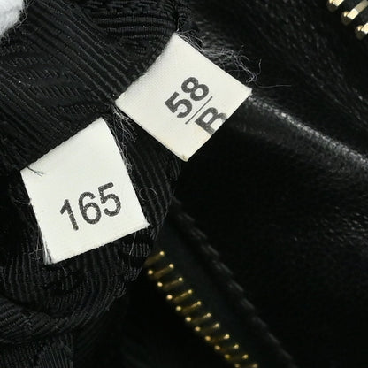 Prada Black Nylon Gathered Tote Handbag Vintage