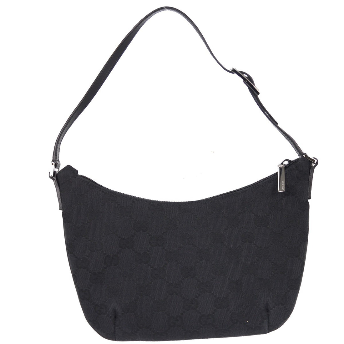 Gucci Black GG Shoulder Bag Vintage