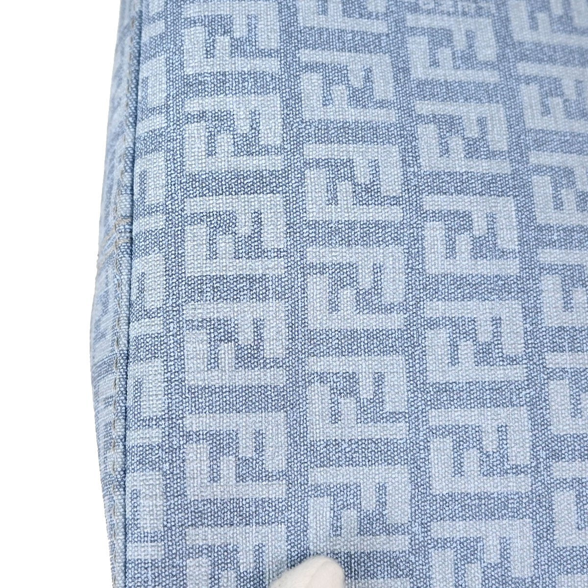 Borsa Fendi Zucchino Vintage in Tela Blu