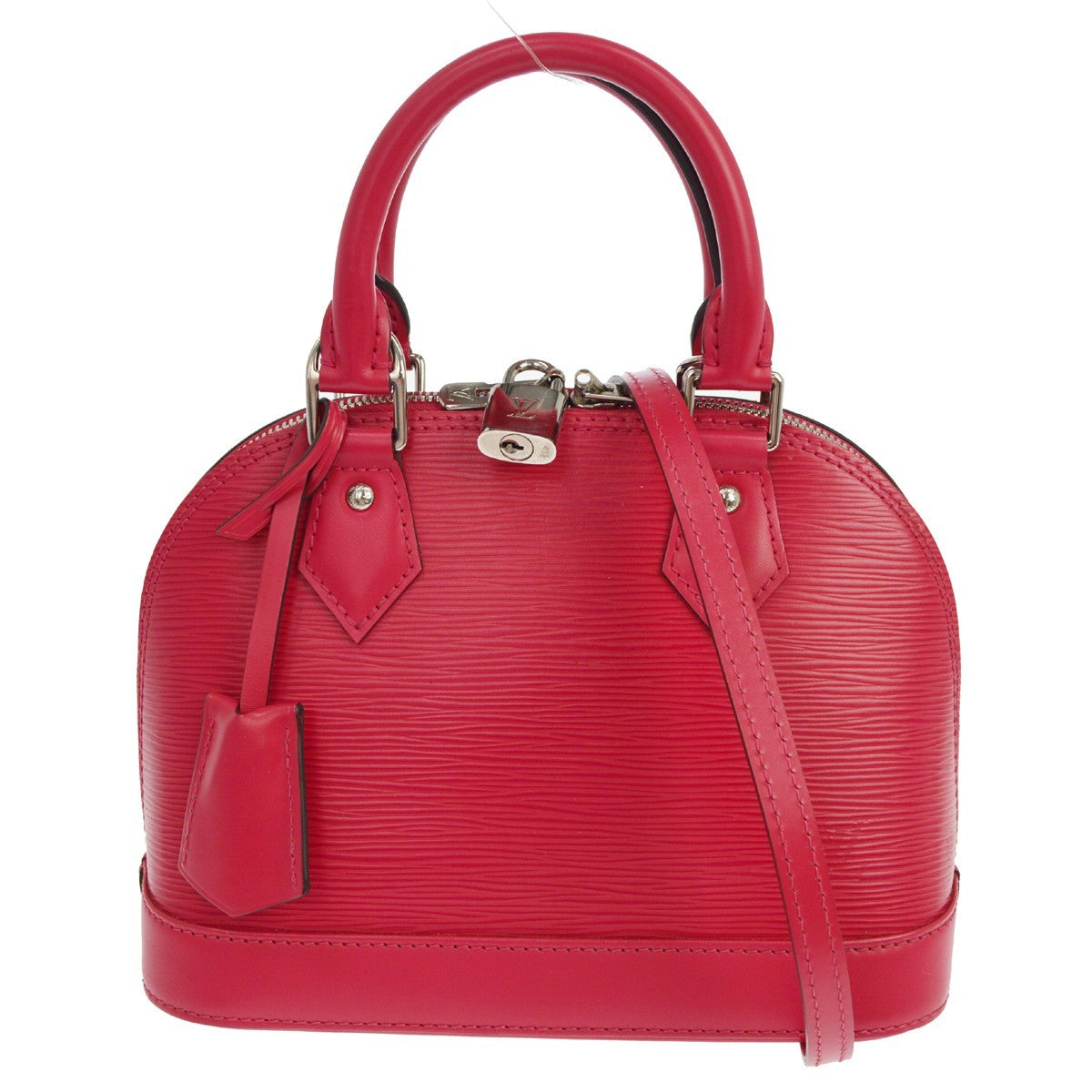 Louis Vuitton Pink Epi Alma BB Handbag