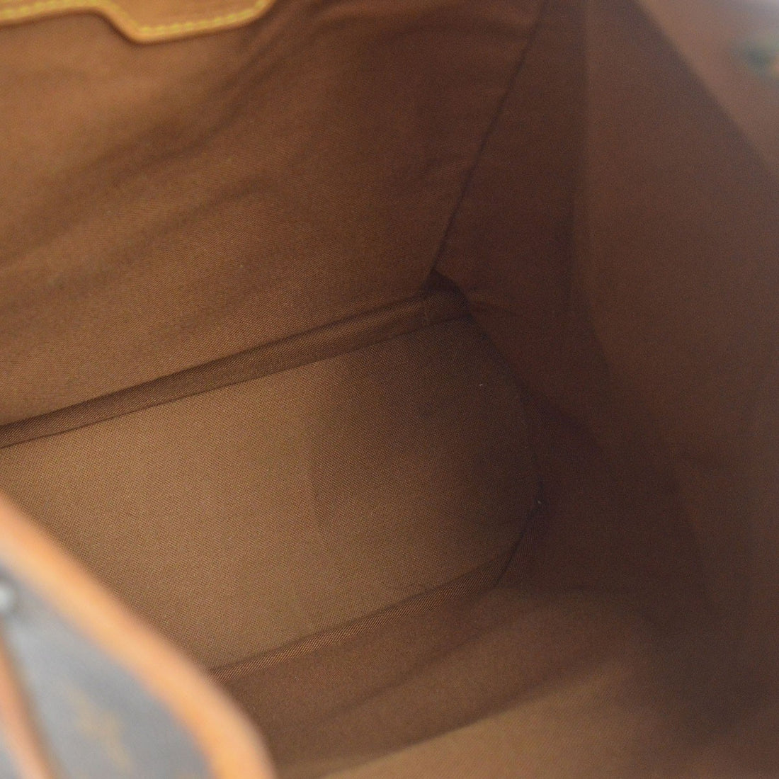 Borsa Louis Vuitton Montsouris GM Vintage in Tela Monogram e Pelle Marrone