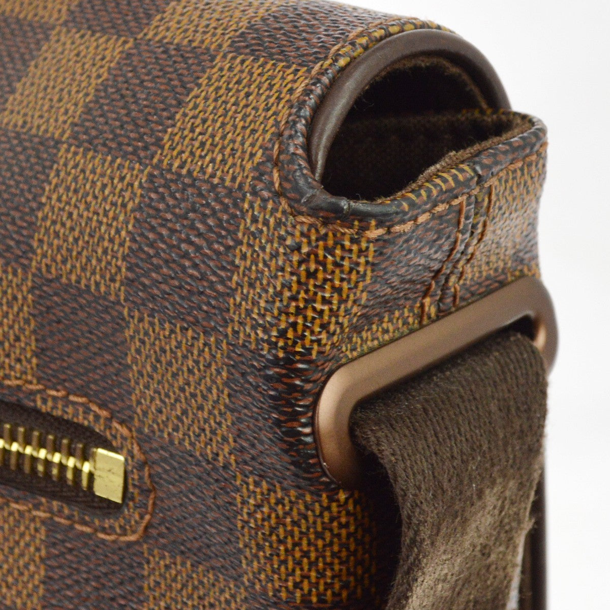 Louis Vuitton Damier Brooklyn MM Shoulder Bag Vintage