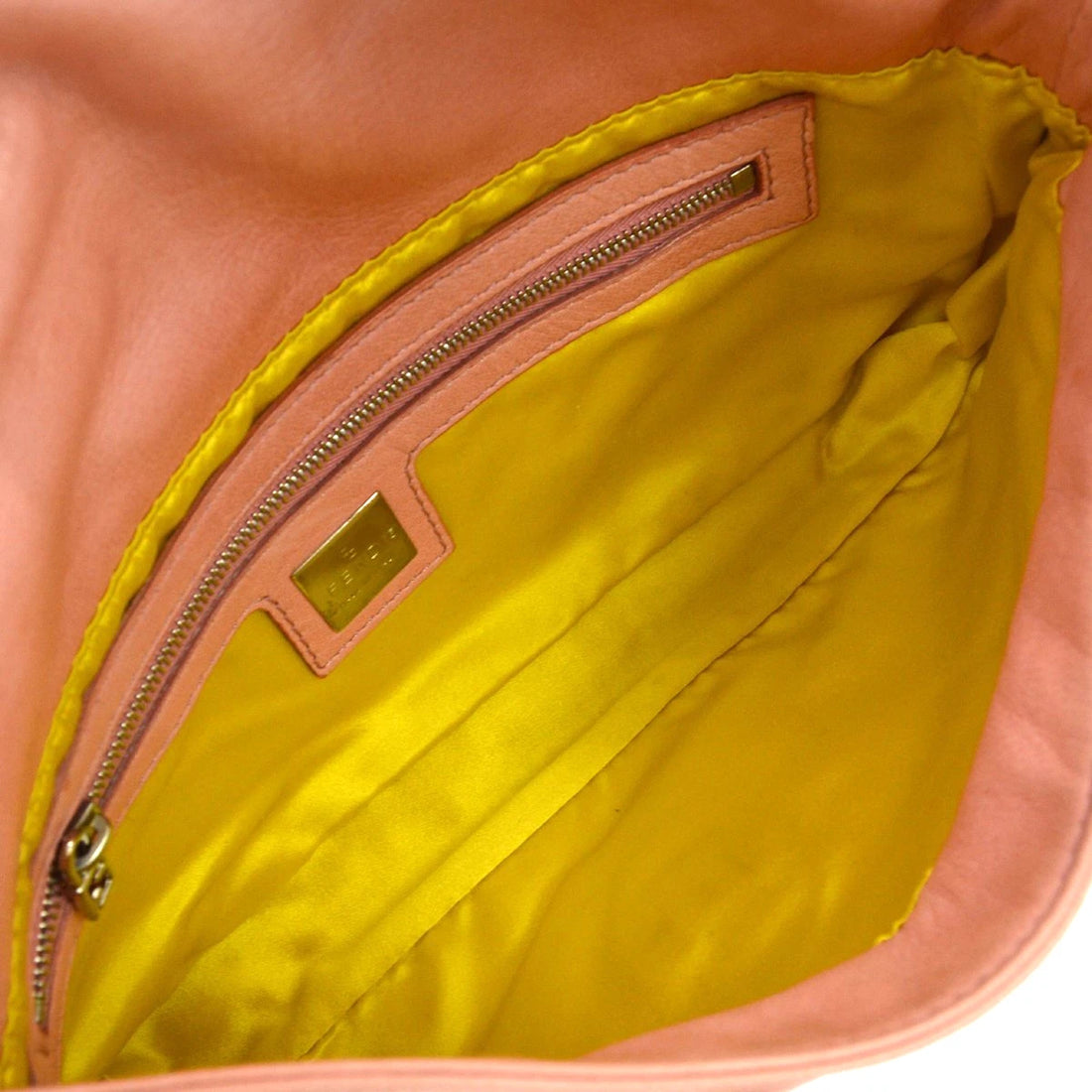 Borsa Fendi Baguette Handbag Vintage in Pelle Rosa