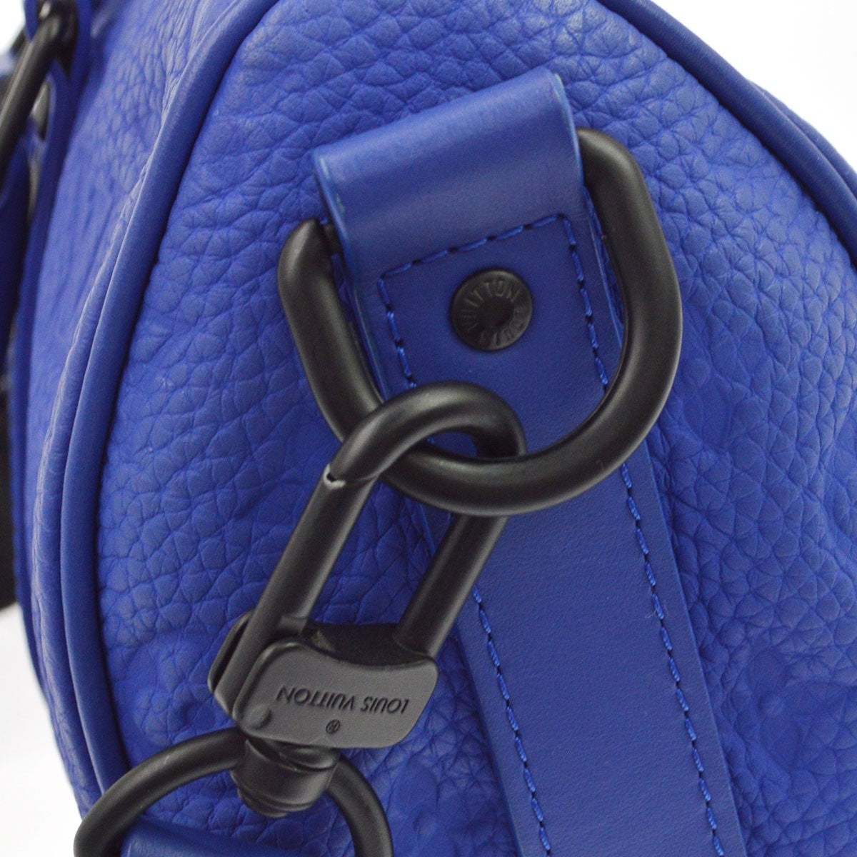 Louis Vuitton Blue Keepall Bandouliere 25 Duffle Bag