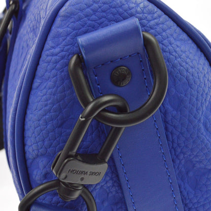 Louis Vuitton Blue Keepall Bandouliere 25 Duffle Bag
