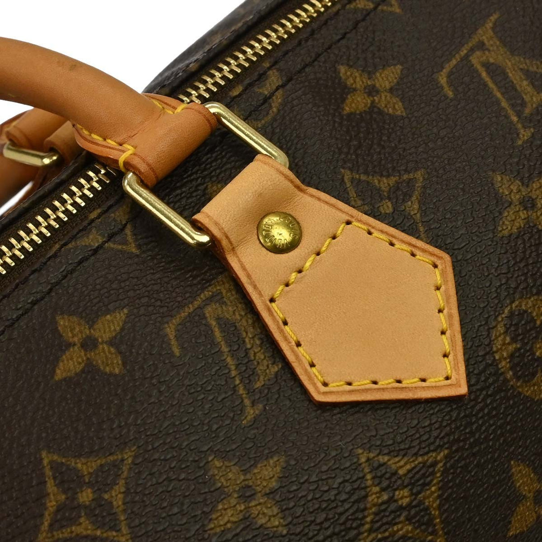 Louis Vuitton Speedy 35 Handbag Monogram Vintage