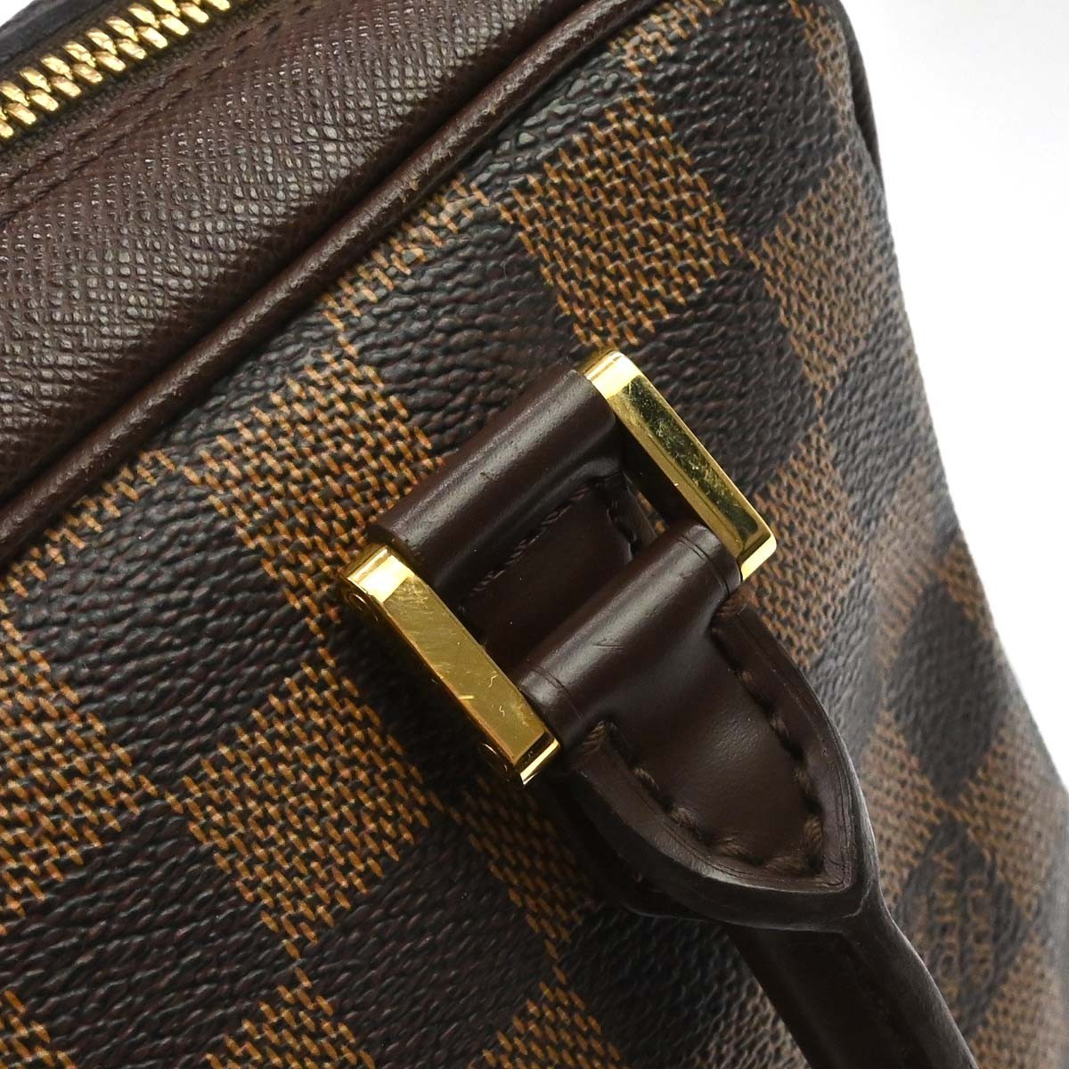 Borsa Louis Vuitton Brera Vintage in Tela Damier Marrone