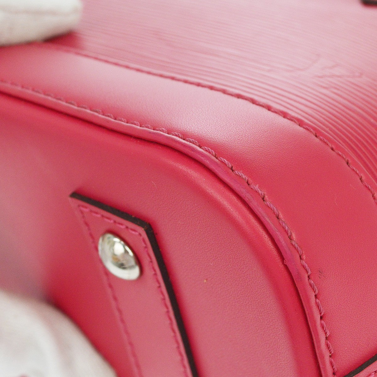 Louis Vuitton Pink Epi Alma BB Handbag