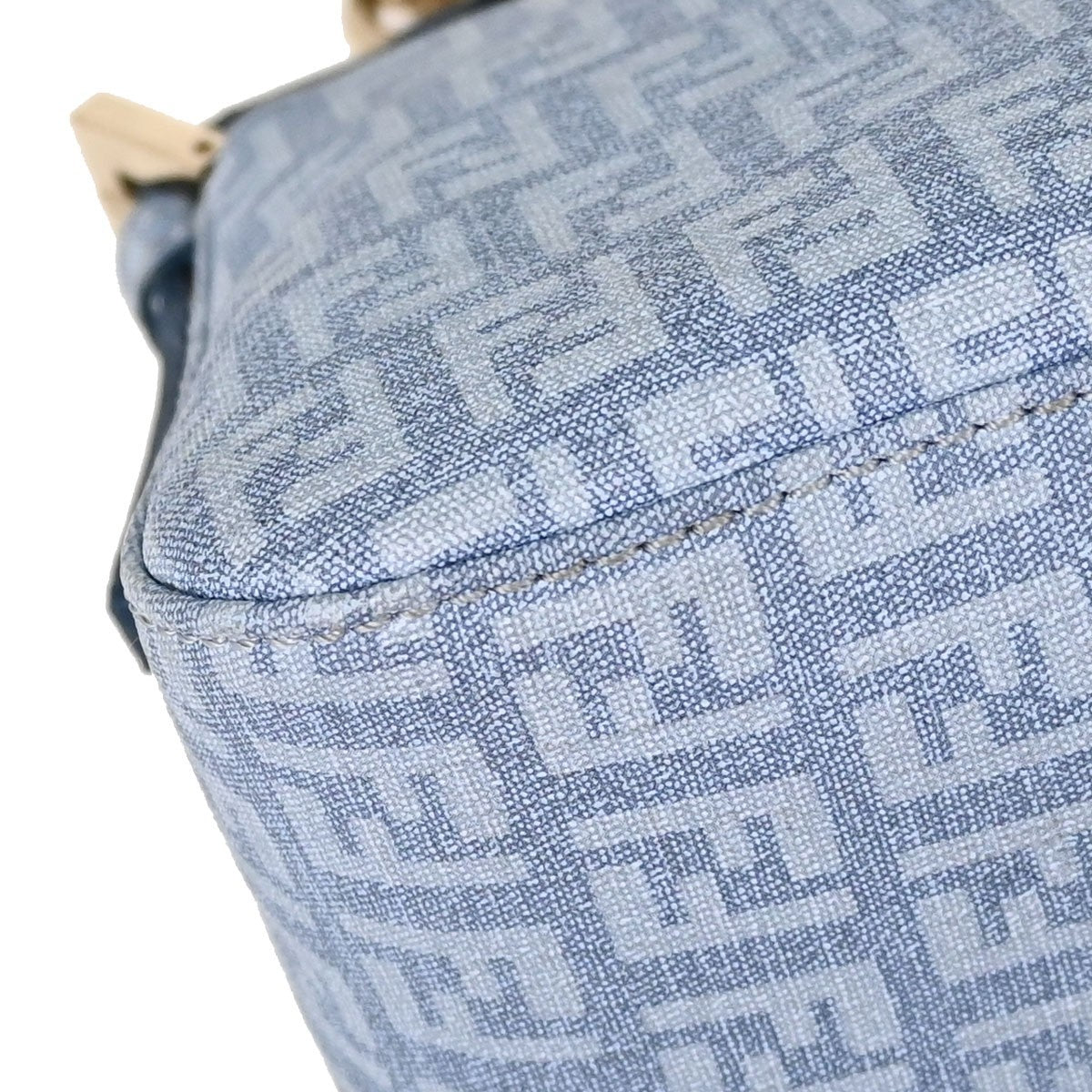 Borsa Fendi Zucchino Vintage in Tela Blu