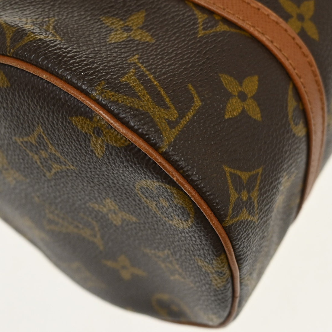 Borsa Louis Vuitton Papillon 26 Handbag Monogram Vintage in Monogram Canvas Marrone