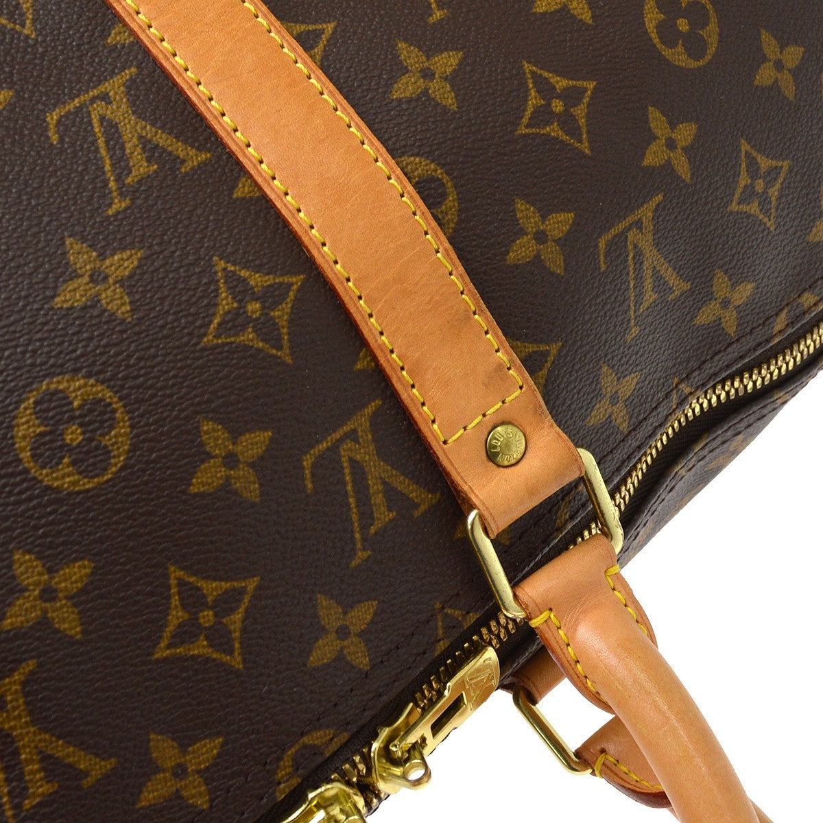 Louis Vuitton Keepall 50 Travel Handbag Monogram Vintage
