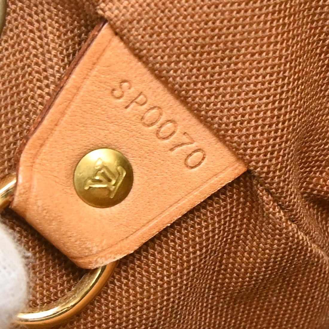 Zaino Louis Vuitton Montsouris MM Vintage in Tela Monogram