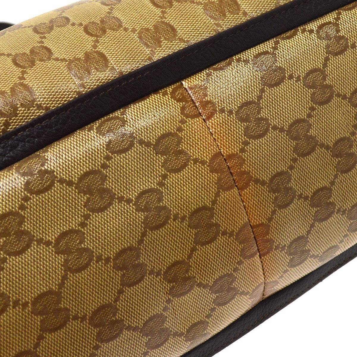Gucci Beige PVC GG Abbey Line Hand Bag