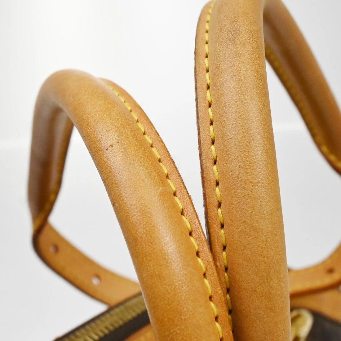 Borsa Louis Vuitton Monogram Tivoli GM Handbag Vintage in Monogram Canvas, Leather Marrone