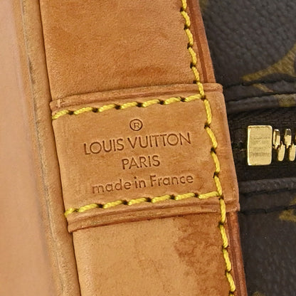 Louis Vuitton Alma Handbag Monogram Autentica