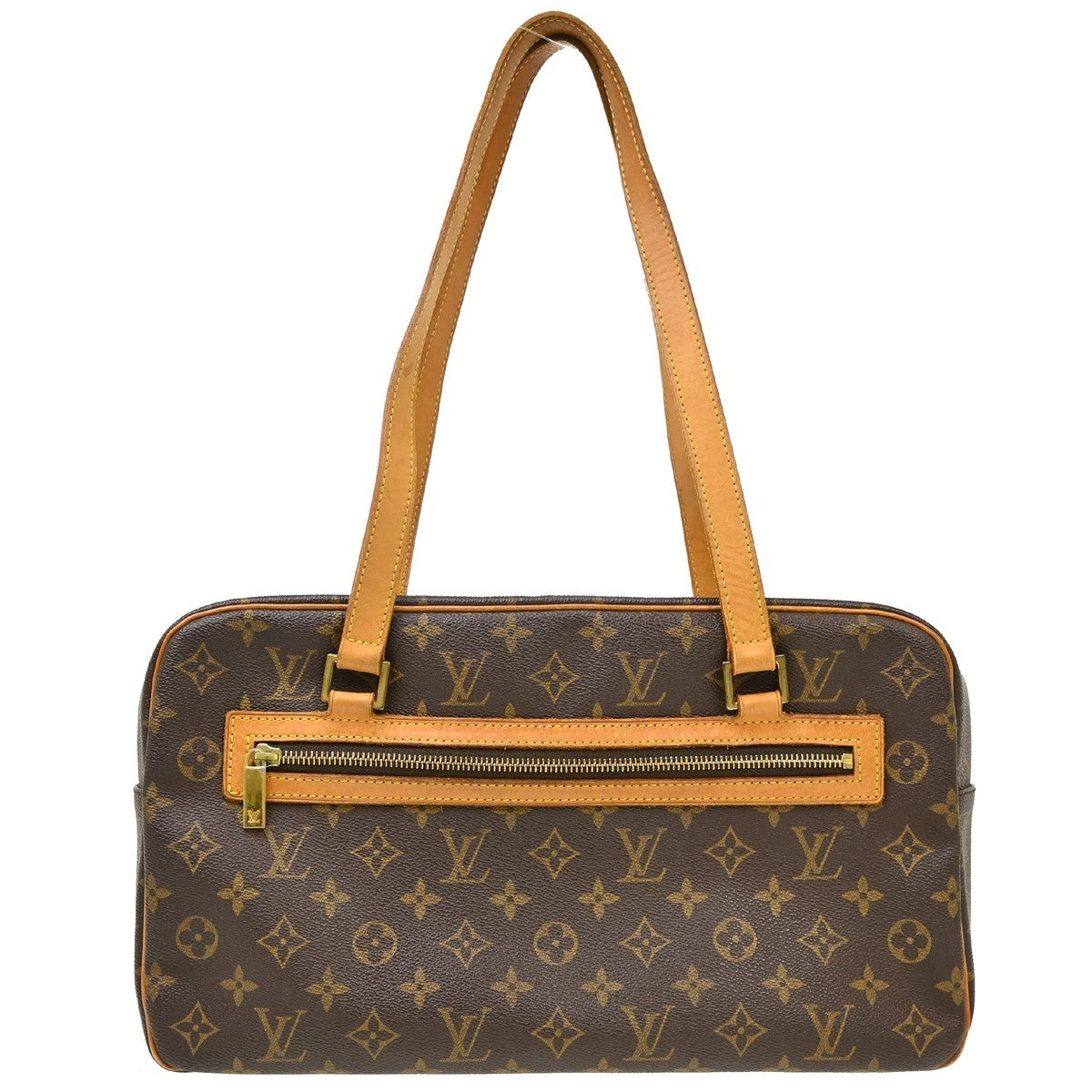 Borsa Louis Vuitton Cité GM Vintage a Spalla in Tela Monogram