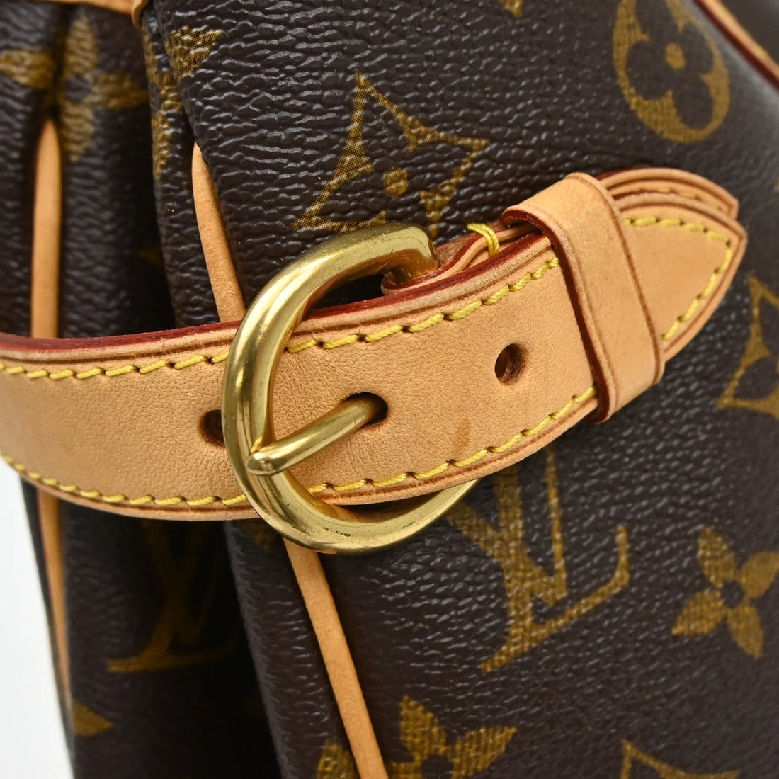 Borsa Louis Vuitton Batignolles Horizontal Tote Bag Vintage in Monogram Canvas, Leather Marrone