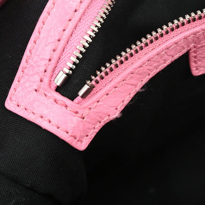 Borsa Balenciaga Neo Cagole City XS Vintage in Pelle Rosa