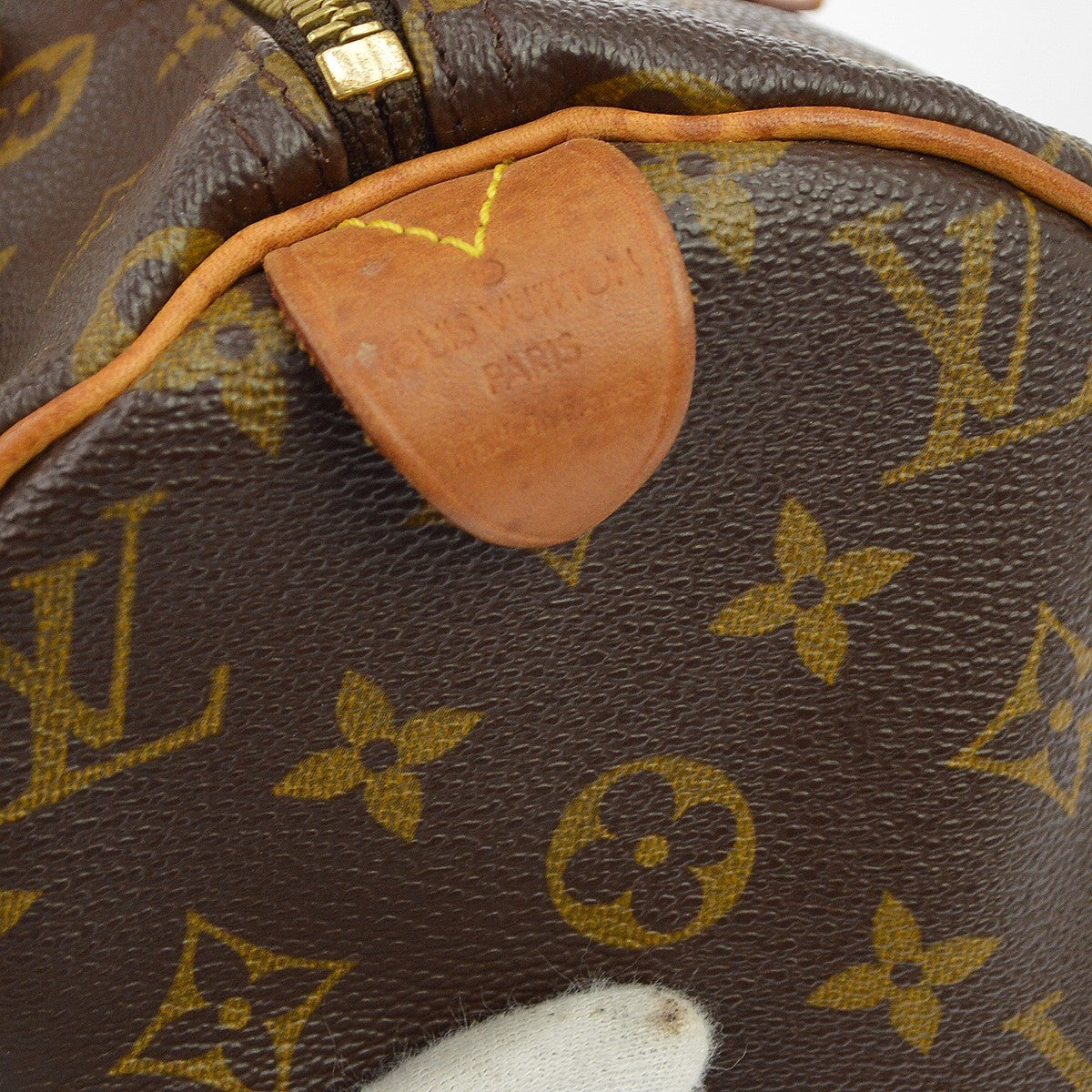 Louis Vuitton Monogram Speedy 30 Handbag Vintage