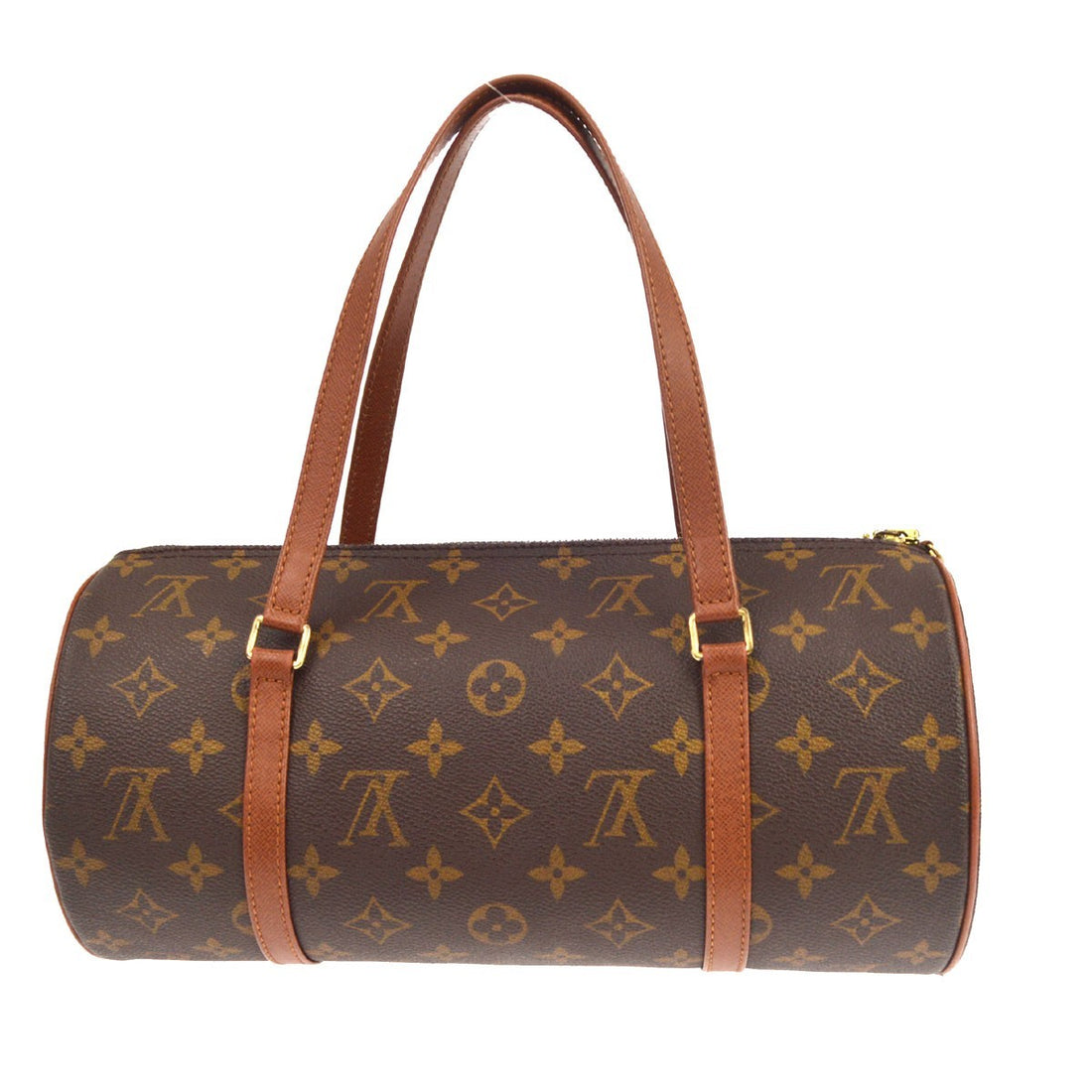 Borsa Louis Vuitton Papillon 30 Handbag Monogram Vintage in Monogram Canvas Marrone